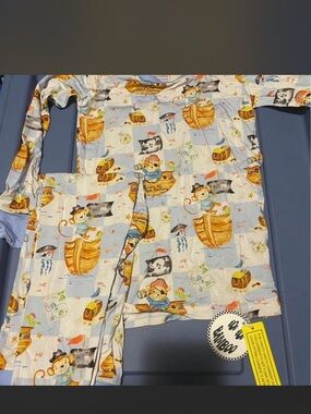 6/7 bamboo Pajama Set NWT